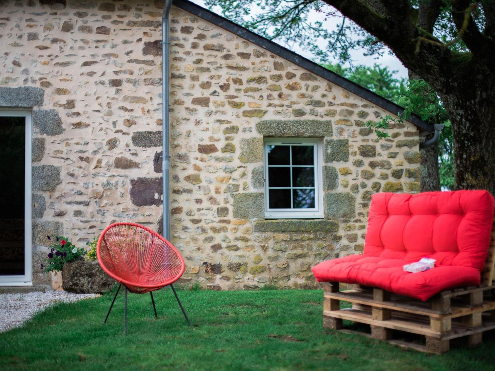 Gite De Charme Renove Avec Cheminee, Terrasse Et Proche Randonnees - Capacite 13 Pers. - Fr-1-410-179 Saint-Léonard-des-Bois Exteriör bild